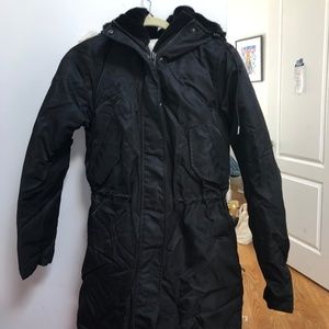 Black Aritzia Down Jacket